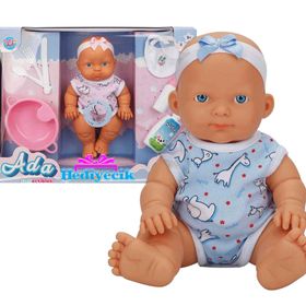 Sunman Mavi 23 cm Ada Bebek Yemek Seti
