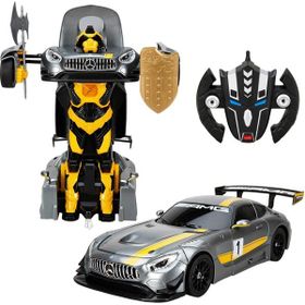 Sunman Mercedes Benz AMG GT3 Dönüşebilen Uzaktan Kumandalı Sesli ve Işıklı Araba