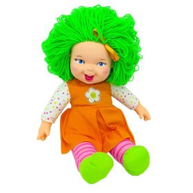 Sunman Oyuncak 45 cm Bebek Gökkuşağı Renkleri Dolgulu