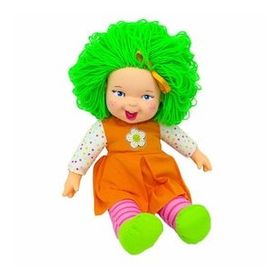 Sunman Oyuncak 45 cm Bebek Gökkuşağı Renkleri Dolgulu