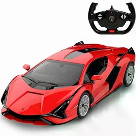 Sunman Oyuncak R/C 1/14 F/F Lamborghini Sian Kapı Açılan 2.4 Ghz 2R Işıklı Uzaktan Kumandalı Araba