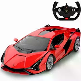 Sunman Oyuncak R/C 1/14 F/F Lamborghini Sian Kapı Açılan 2.4 Ghz 2R Işıklı Uzaktan Kumandalı Araba