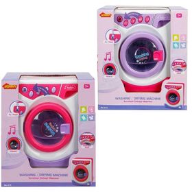 Sunman Pembe/Mor Müzikli ve Işıklı Oyuncak Çamaşır Makinesi