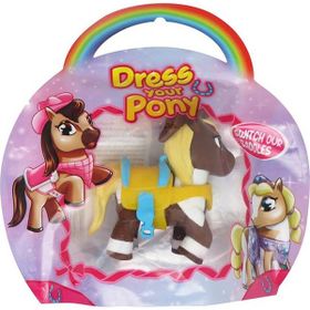 Sunman S00067296 / KAH Brittany Kahverengi Oyuncak Diramix Dress Your Pony Kostümlü Figürler
