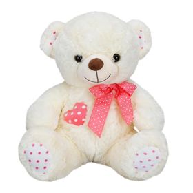 Sunman S01001012 Peluş Oturan Kurdelalı Ayı
