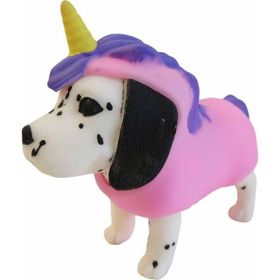 Sunman S01067231 Siyah Beyaz Dress Your Puppy Kostümlü Figürler