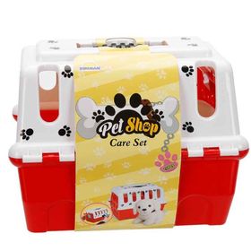 Sunman S02002247 My Pet Peluş Köpek Çantalı Kuaför Seti