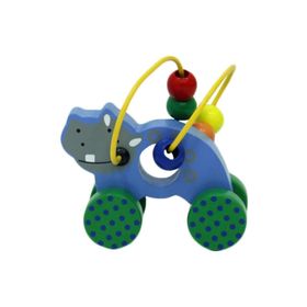 Sunman Tahta Boncuk Oyunu Su Aygırı Figür