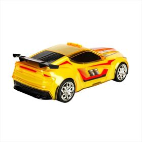 Sunman Teamsterz Sesli ve Işıklı Renk Değiştiren Sarı 27 cm Akülü Araba