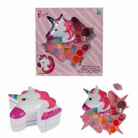 Sunman Unicorn Şekilli 3 Katlı Makyaj Güzellik Seti