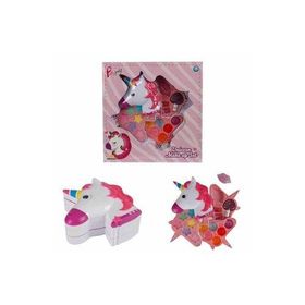 Sunman Unicorn Şekilli 3 Katlı Makyaj Güzellik Seti