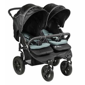 Sunny Baby 9022 Siyah Sweety İkiz Bebek Arabası