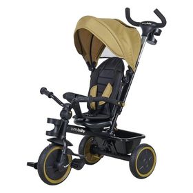Sunny Baby SNY-B63-2 Safari Hardal Sarısı Üç Tekerli Bisiklet