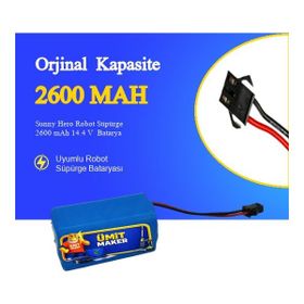 Sunny Hero 2600 Mah Robot Süpürge Batarya