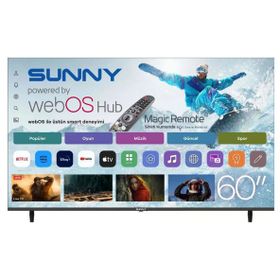 Sunny SN60QLEDM-W02M 60 inç 152 Ekran 4K Ultra HD WebOS QLED TV
