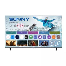 Sunny SN60QLEDM-W02M 60 inç 152 Ekran 4K Ultra HD WebOS QLED TV