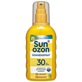 SunOzon 200 ml Spf30+ Güneşe Hassas Cilter İçin Yüksek Güneş Koruyucu Sprey