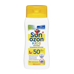 SunOzon Antisand Losyon SPF50 Hassas Cilt 200 ml Çocuk Güneş Koruyucu Losyon