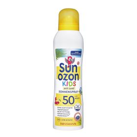 SunOzon Antisand SPF50 Hassas Cilt 200 ml Sprey Çocuk Güneş Koruyucu Süt