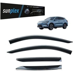 Sunplex BYD Seul U 2024-2026 Uyumlu Kromlu Cam Rüzgarlığı