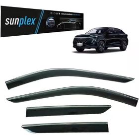 Sunplex Chery Omoda 5 2023-2025 Uyumlu Kromlu Cam Rüzgarlığı