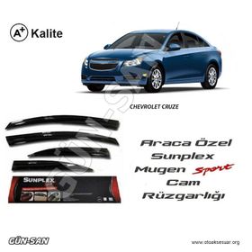 Sunplex Chevrolet Cruze Mugen Tip 4 lü Cam Rüzgarlığı
