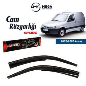 Sunplex Citroen Berlingo 2002-2007 Mugen Cam Rüzgarlığı