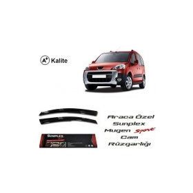 Sunplex Citroen Berlingo 2008 Mugen Tip Cam Rüzgarlığı