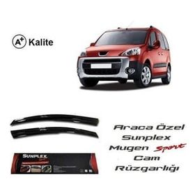 Sunplex Citroen Berlingo 2008 Mugen Tip Cam Rüzgarlığı