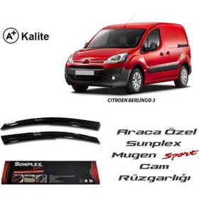 Sunplex Citroen Berlingo Mugen Tip 2li Cam Rüzgarlığı