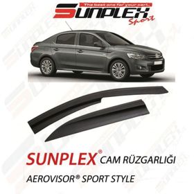 Sunplex Citroen C Elysee 2012-2017 Cam Rüzgarlığı