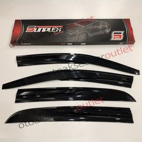 Sunplex Citroen C-Elysee Mugen 4 Lü Cam Rüzgarlığı