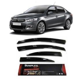 Sunplex Citroen C-Elysee Mugen 4 Lü Cam Rüzgarlığı