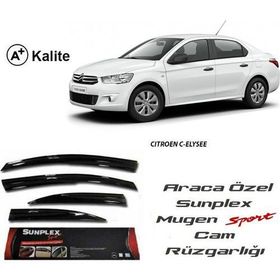 Sunplex Citroen Elysee 4 Lügı Cam Rüzgarlığı