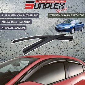 Sunplex Citroen Xsara 1997-2006 Mugen 4 Lü Set Cam Rüzgarlığı