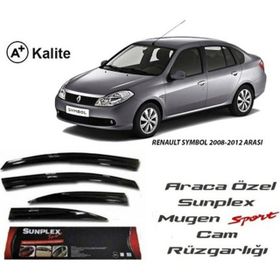 Sunplex Clio Symbol 2008-2012 Mugen Tip Cam Rüzgarlığı