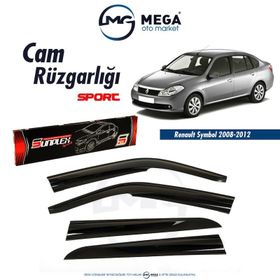 Sunplex Clio Symbol 2008-2012 Mugen Tip Cam Rüzgarlığı