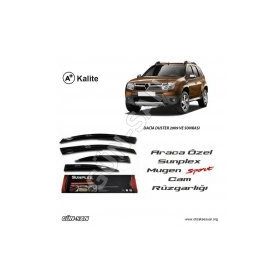 Sunplex Dacia Duster 2009 Sonrası Mugen Tip 4 Lü Cam Rüzgarlığı