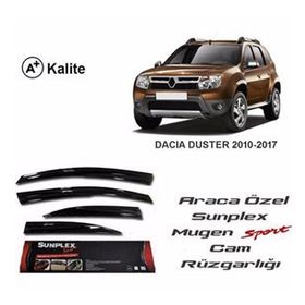 Sunplex Dacia Duster Mügen Tip 2010-2017 Cam Rüzgarlığı