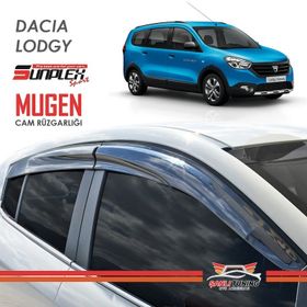 Sunplex Dacia Lodgy Mugen 4 Lü Cam Rüzgarlığı