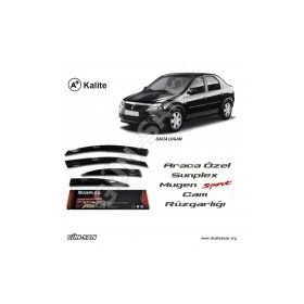Sunplex Dacia Logan Mügen Tip 4 Lü Cam Rüzgarlığı