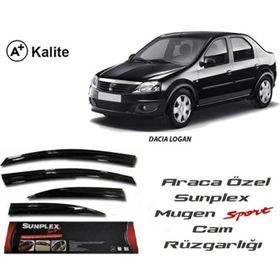 Sunplex Dacia Logan Mugen Tip Cam Rüzgarlığı