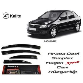 Sunplex Dacia Logan Mugen Tip Cam Rüzgarlığı