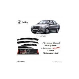 Sunplex Fiat Albea Mugen Tip 4lü Cam Rüzgarlığı