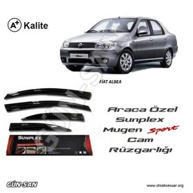 Sunplex Fiat Albea Mugen Tip 4lü Cam Rüzgarlığı