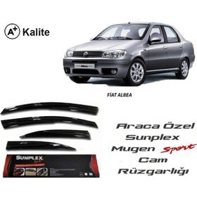 Sunplex Fiat Albea Mugen Tip 4lü Cam Rüzgarlığı
