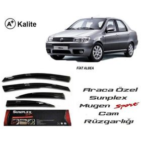 Sunplex Fiat Albea Mugen Tip Cam Rüzgarlığı