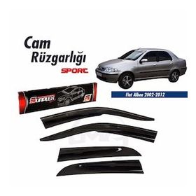 Sunplex Fiat Albea-Palio-Siena Mugen Tip Cam Rüzgarlığı