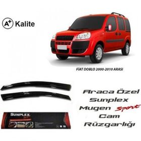 Sunplex Fiat Doblo 1 Mugen Tip Cam Rüzgarlığı