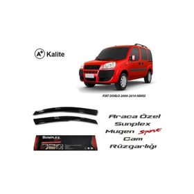 Sunplex Fiat Doblo 2 Mugen Tip 2010 Cam Rüzgarlığı